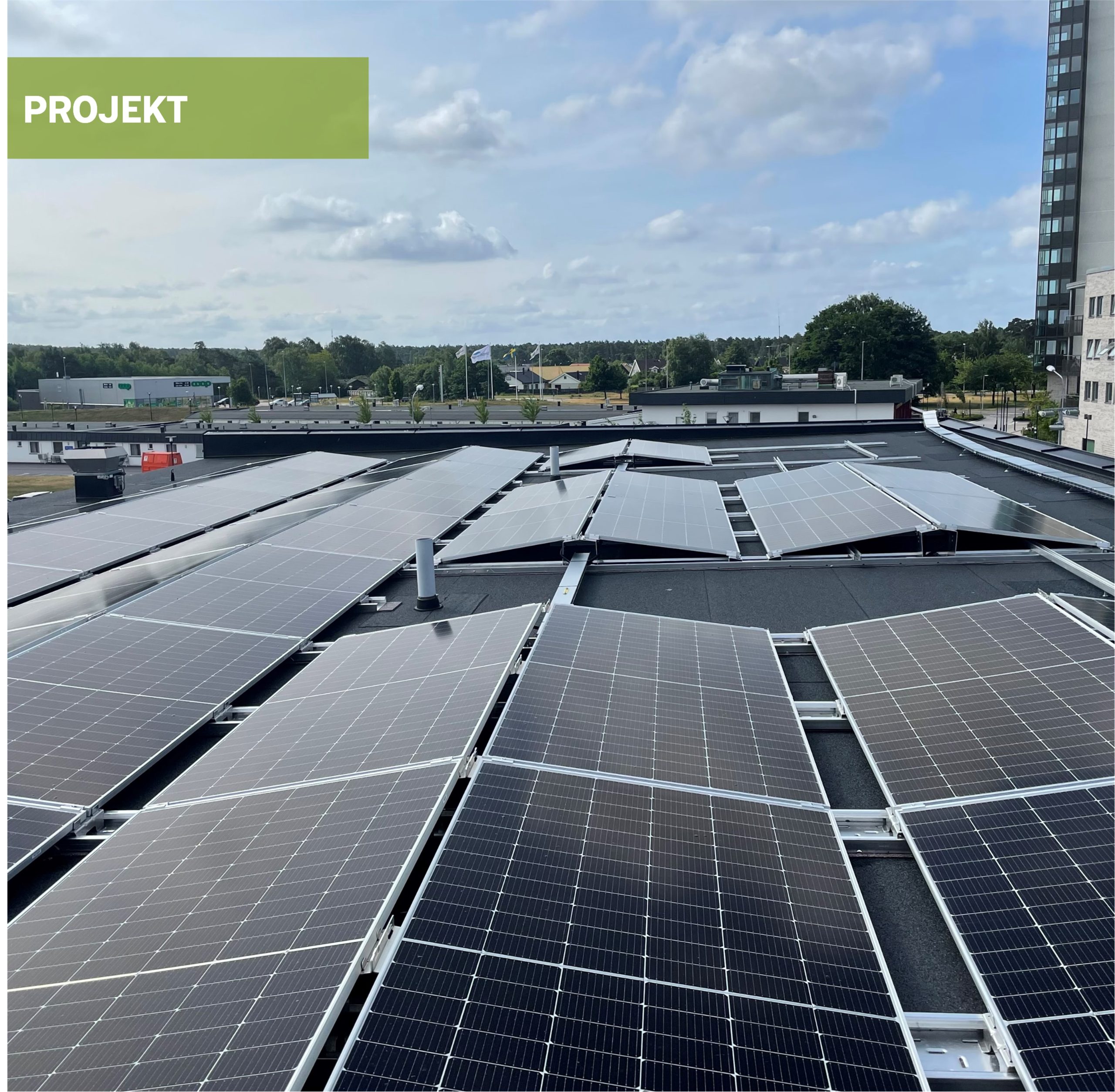 Solcellsprojekt Växthuset 17, Falkenberg